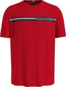 NU 25% KORTING: Tommy Hilfiger T-shirt MONOTYPE CHEST STRIPE TEE