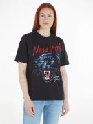 NU 20% KORTING: TOMMY JEANS T-shirt TJW RLX WASHED PANTHER TEE