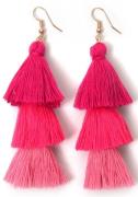 Firetti Oorhangers Kwastje, mix van pink, trendy