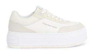 NU 20% KORTING: Calvin Klein Plateausneakers BOLD FLATF LOW LACE MIX M...