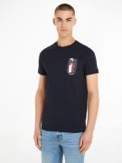 NU 20% KORTING: Tommy Hilfiger T-shirt H EMBLEM TEE met geprint logo