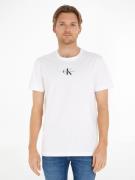 NU 20% KORTING: Calvin Klein T-shirt MONOLOGO REGULAR TEE met een logo...