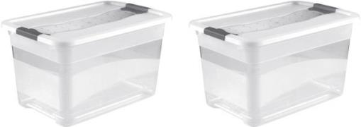 keeeper Organizer CORNELIA Opbergbox, 52 L, met deksel en grendelslot,...