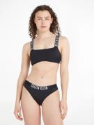 Calvin Klein Swimwear Bandeau-bikinitop Classic met opschriften bij de...