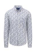 FYNCH-HATTON Overhemd met lange mouwen met all-over bloemmotief