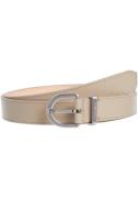 Calvin Klein Leren riem CK MUST METAL LOO met goudkleurige gesp