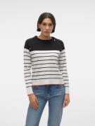 NU 20% KORTING: Vero Moda Gebreide trui VMALMA LS O-NECK RAGLAN PULLOV...