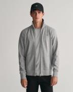 Gant Sweatvest REG SHIELD FULL ZIP SWEAT met logoborduursel op borstho...