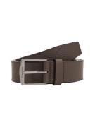 Calvin Klein Leren riem CK CASUAL PB 35MM