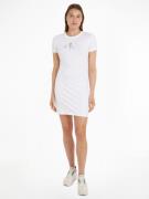 NU 20% KORTING: Calvin Klein Shirtjurk DIFFUSED MONOLOGO DRESS