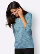 Classic Basics Shirt met print Shirt met 3/4-mouwen (1-delig)