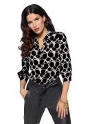 ASHLEY BROOKE by Heine Gedessineerde blouse