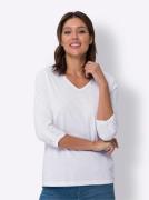 Classic Basics Shirt met 3/4-mouwen (1-delig)