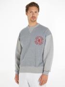 Tommy Hilfiger Sweatshirt SMALL CREST CREWNECK met logoborduursel op b...