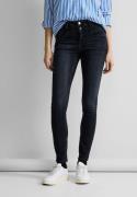 NU 20% KORTING: STREET ONE Slim fit jeans in donkere wassing