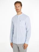 NU 20% KORTING: TOMMY JEANS Overhemd met lange mouwen TJM MAO STRIPE L...