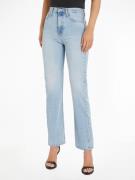 NU 20% KORTING: Calvin Klein Straight jeans HIGH RISE STRAIGHT