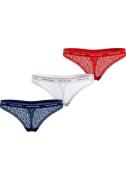 NU 25% KORTING: Tommy Hilfiger Underwear Slip 3 PACK THONG LACE (EXT S...