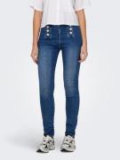NU 25% KORTING: Only Skinny fit jeans ONLDAISY HW BUTTON SKINNY DNM