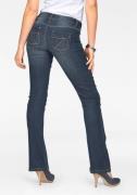 NU 20% KORTING: Arizona Bootcut jeans Met contrasterende stiksels