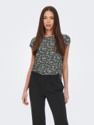 NU 20% KORTING: Only Shirtblouse ONLVIC S/S AOP TOP NOOS PTM