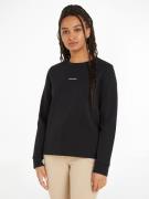 NU 20% KORTING: Calvin Klein Sweatshirt MICRO LOGO ESS SWEATSHIRT