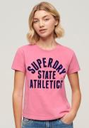 NU 20% KORTING: Superdry Shirt met print