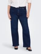 NU 20% KORTING: ONLY CARMAKOMA High-waist jeans CARWILLY HW WIDE JEANS...