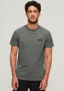 NU 20% KORTING: Superdry Shirt met ronde hals Organic Cotton Essential...