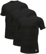 adidas Sportswear T-shirt Pure Cotton met een ronde hals (Set van 3)