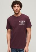 NU 20% KORTING: Superdry T-shirt ATHLETIC COLLEGE GRAPHIC TEE