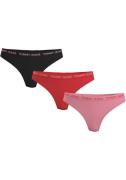 Tommy Hilfiger Underwear String 3P HIGH RISE THONG met elastische logo...
