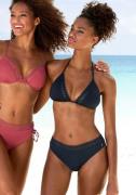 s.Oliver RED LABEL Beachwear Triangel-bikinitop Aiko met gehaakte look