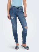 Only Skinny fit jeans ONLWAUW MID SK DESTROY DNM BJ210