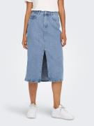 Only Jeans rok ONLBIANCA MIDI SKIRT DNM REA NOOS