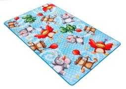 Böing Carpet Kindervloerkleed Lovely Kids LK-4 Apen Motief dierentuind...