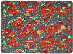 Primaflor-Ideen in Textil Kindervloerkleed Bouwplaats Straten-speelkle...