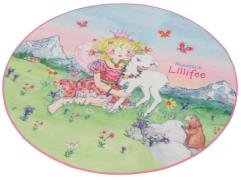 Prinzessin Lillifee Kindervloerkleed LI-102 Vloerkleed in printdessin,...