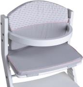 tiSsi® Kinderzitkussen Diamant pastel voor tissi® kinderstoel, made in...