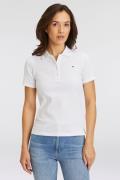 Tommy Hilfiger Poloshirt 1985 SLIM PIQUE POLO SS met tommy hilfiger-me...