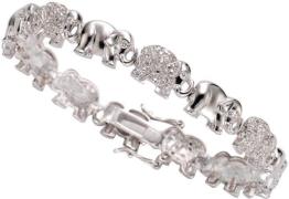 Firetti Armband Olifanten met zirkoon (synthetisch)