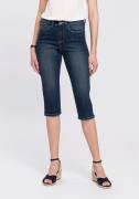 NU 20% KORTING: Arizona Capri jeans Met splitje in de zoom