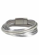 NU 20% KORTING: Firetti Wikkelarmband In metallic-look