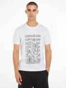 NU 20% KORTING: Calvin Klein T-shirt INSTITUTIONAL WARP TEE