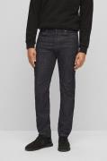 NU 20% KORTING: Boss Orange Slim fit jeans met leren badge