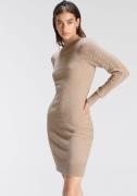 NU 20% KORTING: Tamaris Gebreide jurk met elegant kabelpatroon