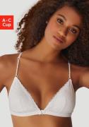 NU 25% KORTING: Lascana Bralette zonder beugels met extravagante parel...