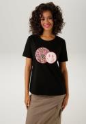 NU 25% KORTING: Aniston CASUAL T-shirt met coole smileys print