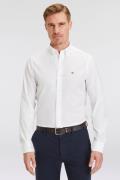 NU 20% KORTING: Gant Overhemd met lange mouwen Slim fit poplin overhem...