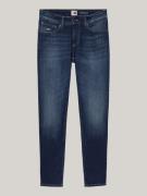 NU 20% KORTING: Tommy Jeans Plus Slim fit jeans SCANTON PLUS met leren...